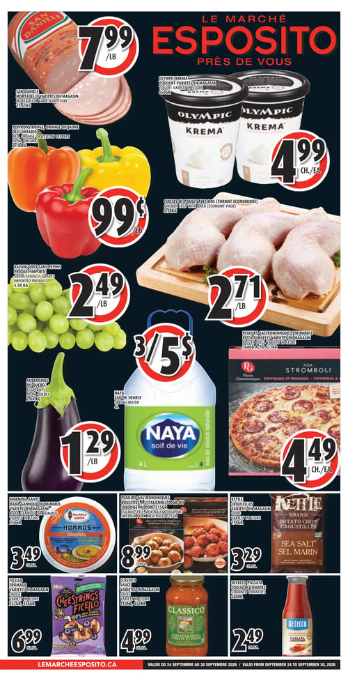 Circulaire Le Marché Esposito - Page 1