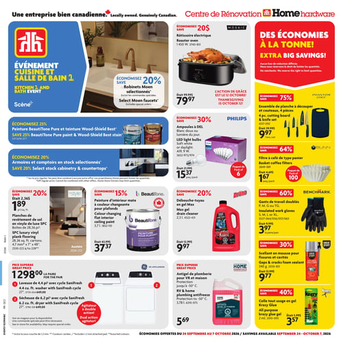 Circulaire Home Hardware - Centre de Rénovation - Page 1