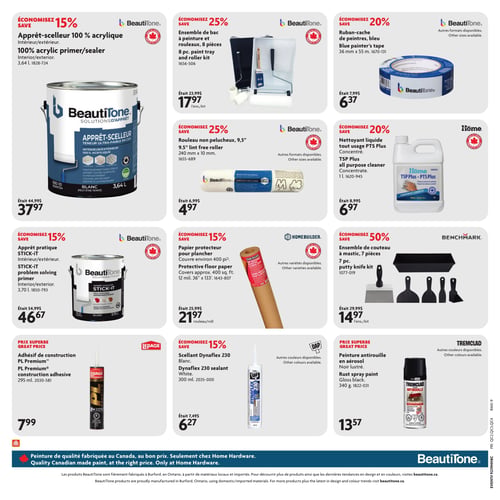 Circulaire Home Hardware - Centre de Rénovation - Page 17