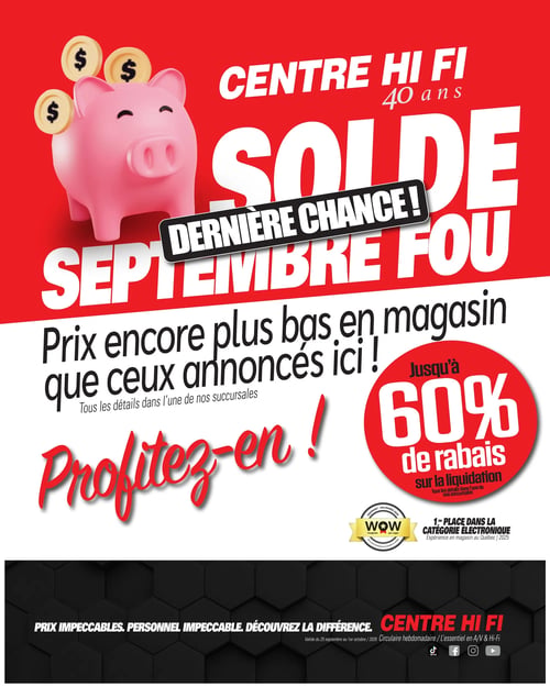 Circulaire Centre HI-FI - Page 1