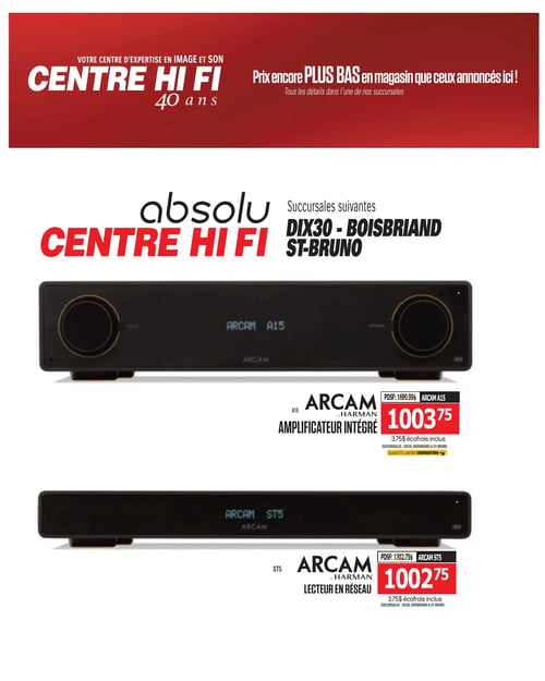 Circulaire Centre HI-FI - Page 59
