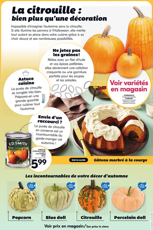 Circulaire IGA - L'Automne à savourer - Page 3
