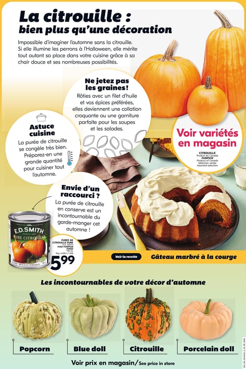 Circulaire IGA Coop Nouveau Brunswick - L'Automne à savourer - Page 3