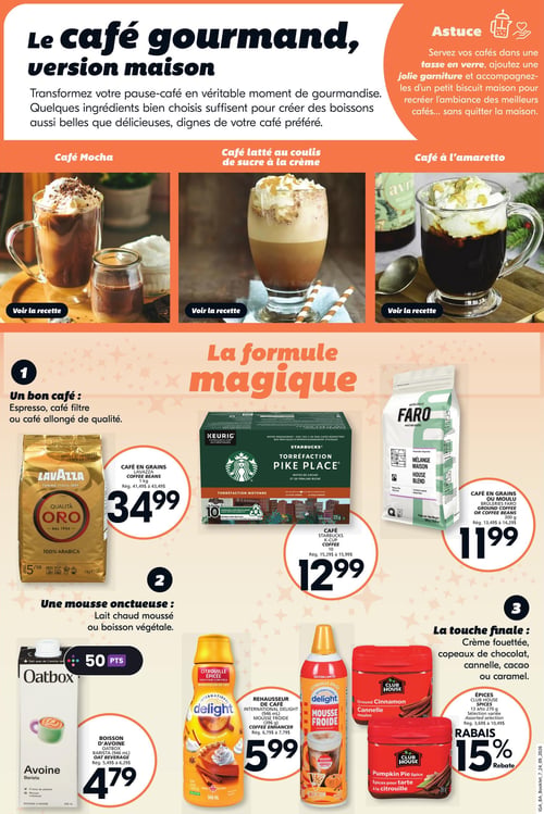 Circulaire IGA Coop Nouveau Brunswick - L'Automne à savourer - Page 7