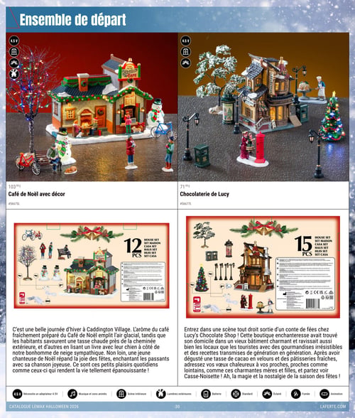Circulaire Laferté - Lemax Noël - Page 30