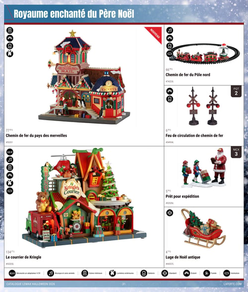 Circulaire Laferté - Lemax Noël - Page 31