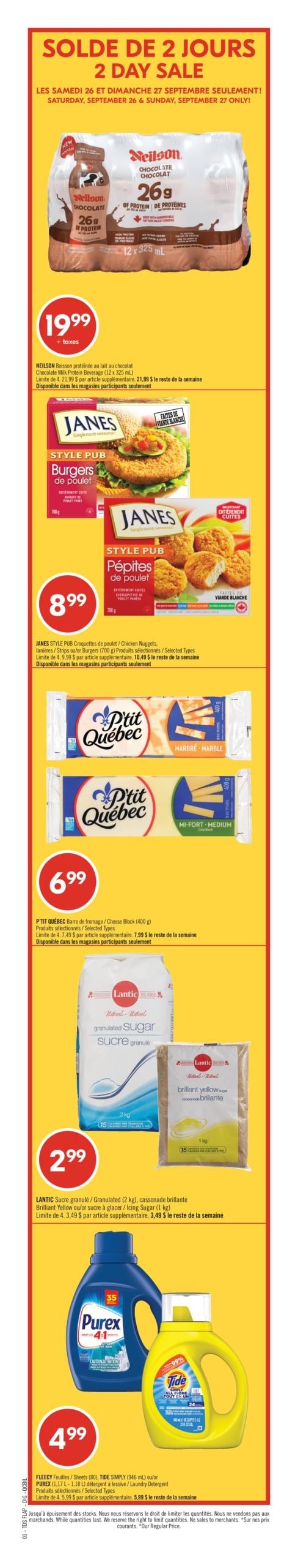 Circulaire Pharmaprix - Page 1