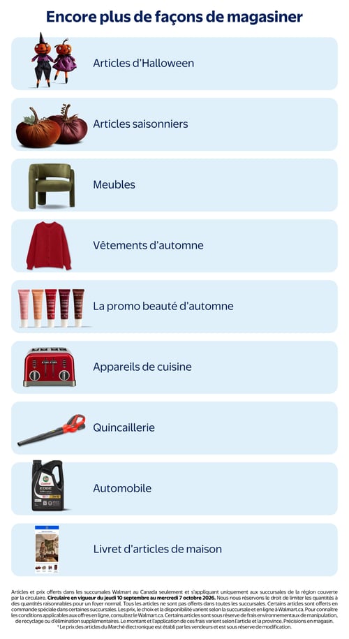 Circulaire Walmart - Allure Automnale - Page 16