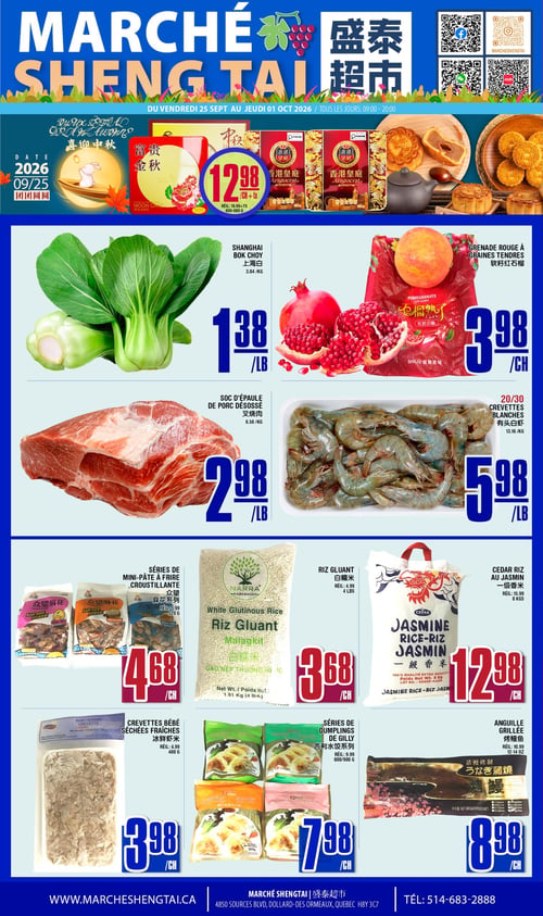 Circulaire Marché Sheng Tai - Page 1