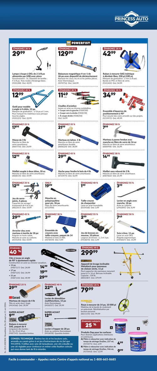 Circulaire Princess Auto - Page 5