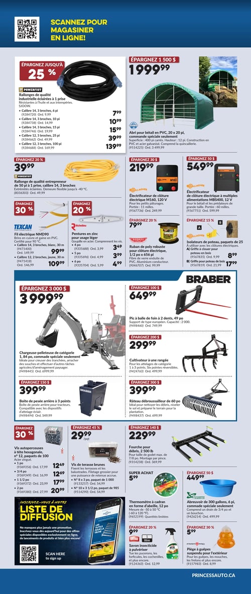 Circulaire Princess Auto - Page 6