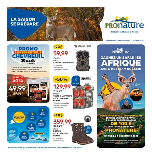 Circulaire Pronature - Page 1