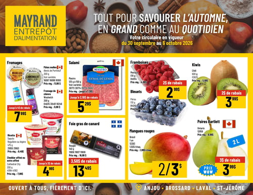 Circulaire Mayrand Entrepôt D'alimentation - Page 3