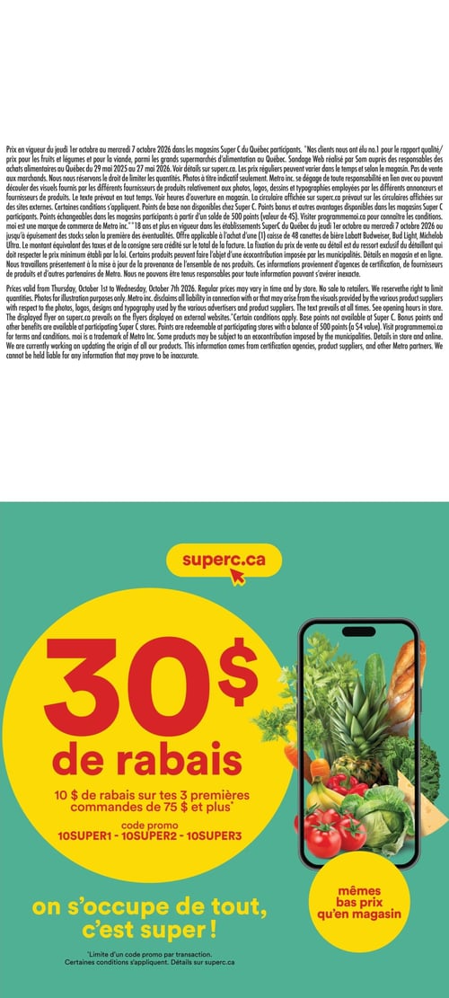 Circulaire Super C - Page 16