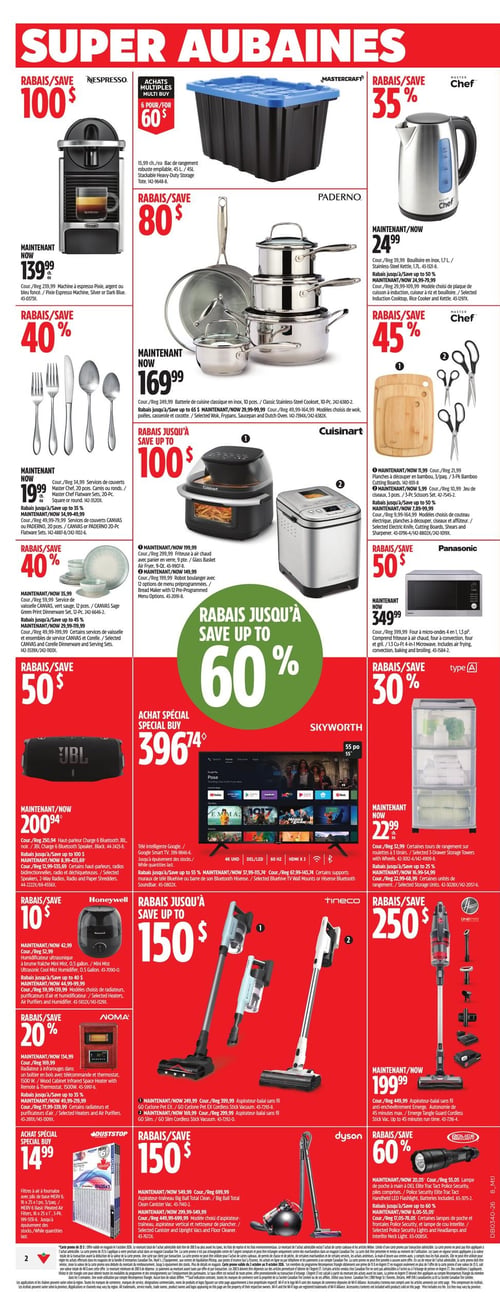 Circulaire Canadian Tire - Page 2