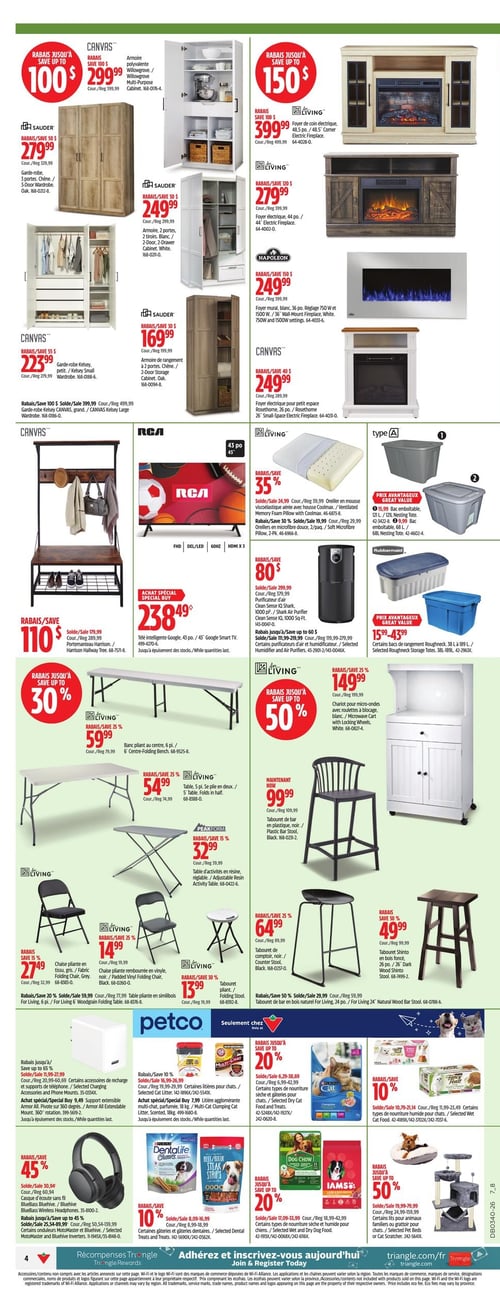 Circulaire Canadian Tire - Page 4
