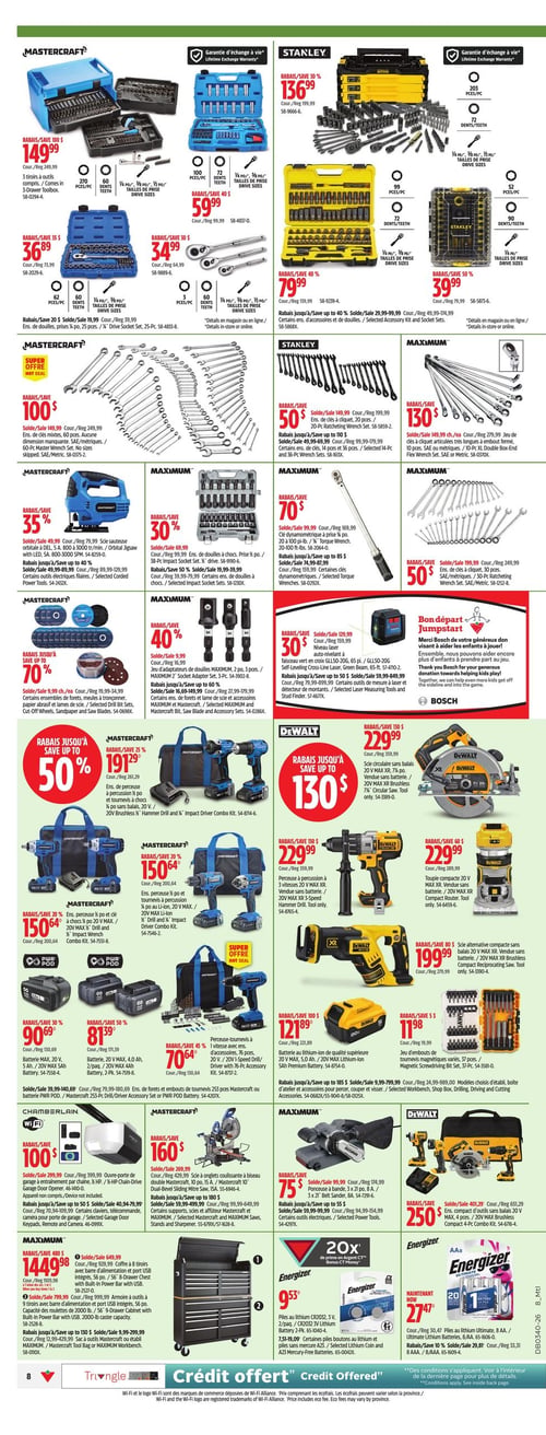 Circulaire Canadian Tire - Page 8