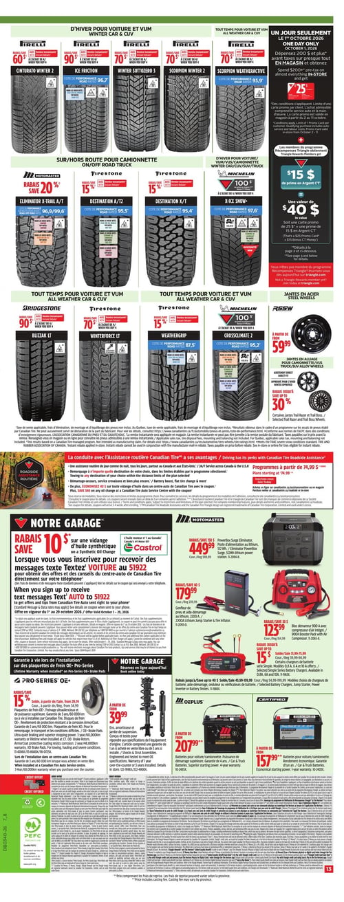 Circulaire Canadian Tire - Page 13