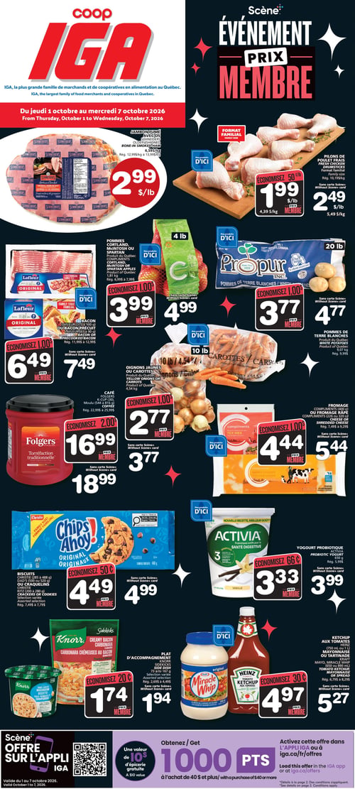 Circulaire IGA Coop - Îles de la Madeleine - Page 1