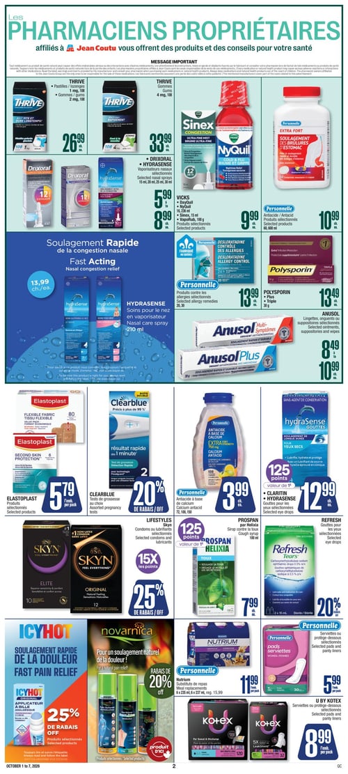 Circulaire Jean Coutu - Page 3