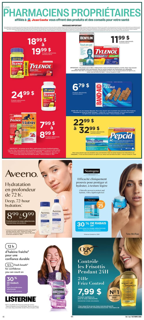Circulaire Jean Coutu - Page 11
