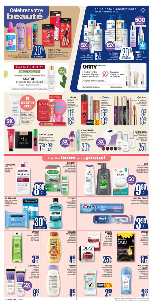 Circulaire Jean Coutu - Santé Beauté - Page 2
