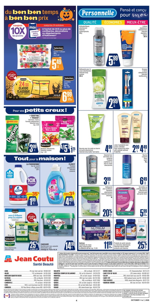 Circulaire Jean Coutu - Santé Beauté - Page 4