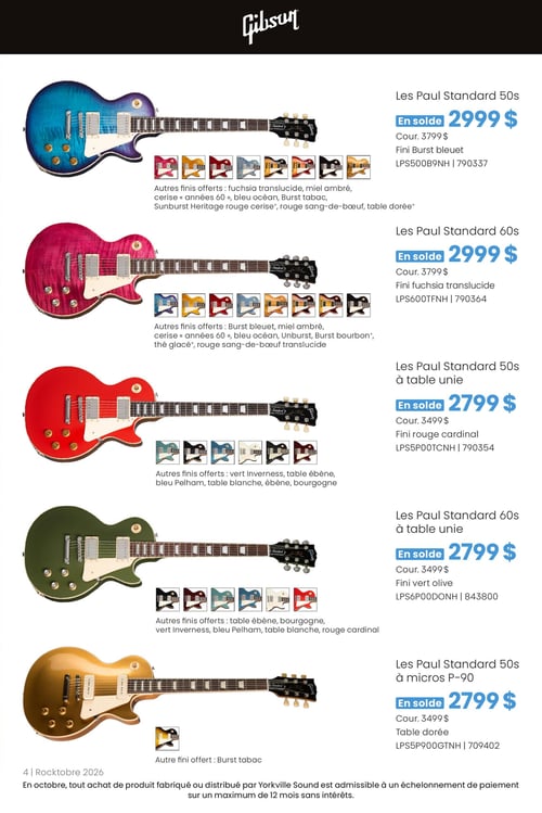 Circulaire Long & McQuade Instruments de Musique - Page 4