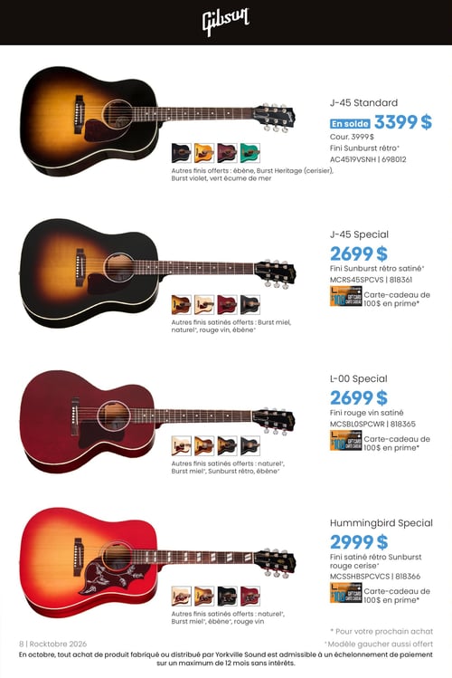 Circulaire Long & McQuade Instruments de Musique - Page 8