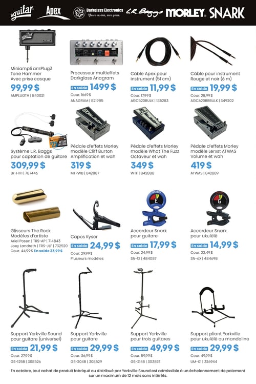 Circulaire Long & McQuade Instruments de Musique - Page 26