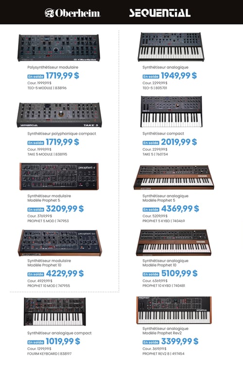 Circulaire Long & McQuade Instruments de Musique - Page 38
