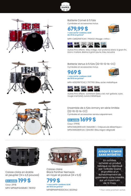 Circulaire Long & McQuade Instruments de Musique - Page 42