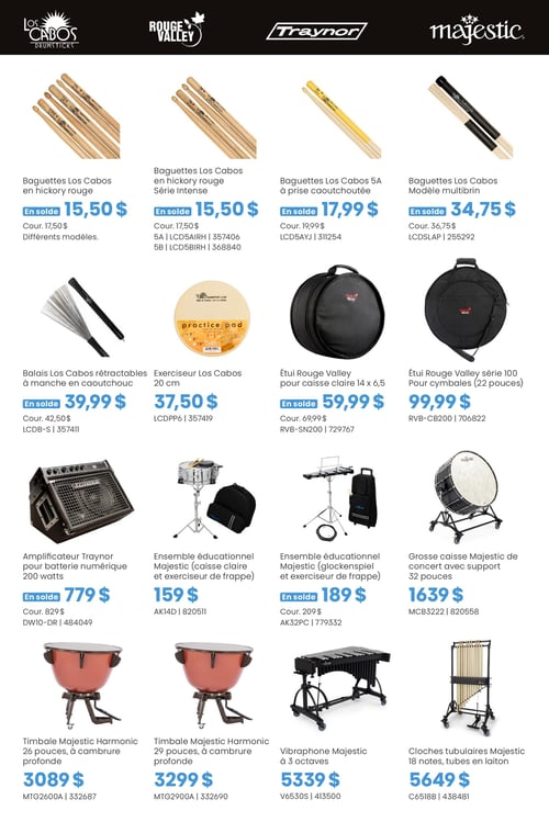 Circulaire Long & McQuade Instruments de Musique - Page 44