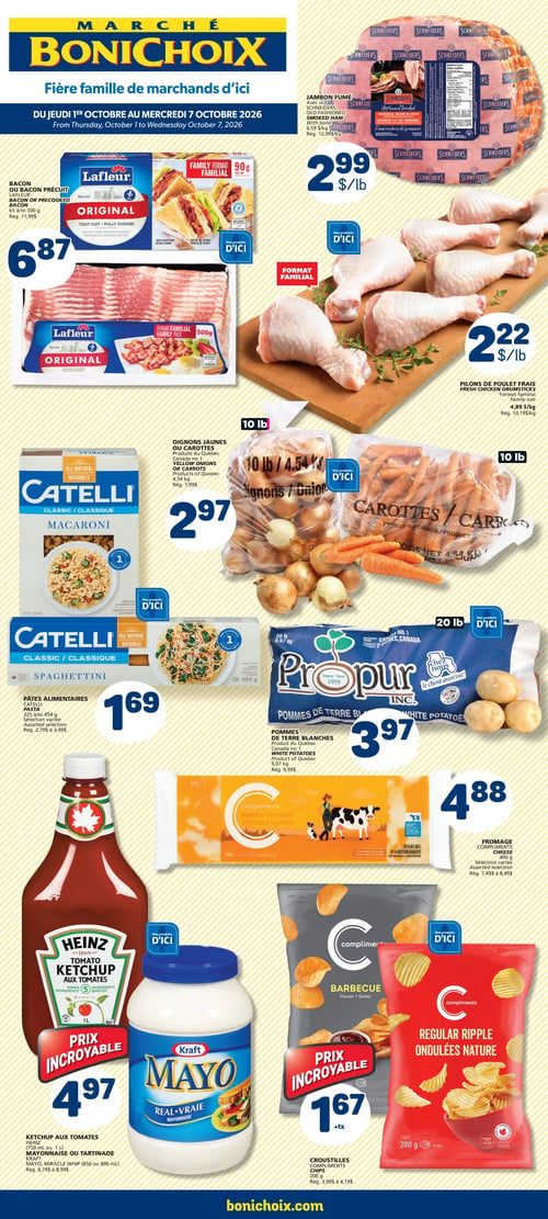Circulaire Marché Bonichoix - Page 1