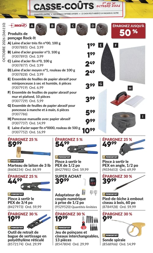 Circulaire Princess Auto - Casse-Coûts - Page 7