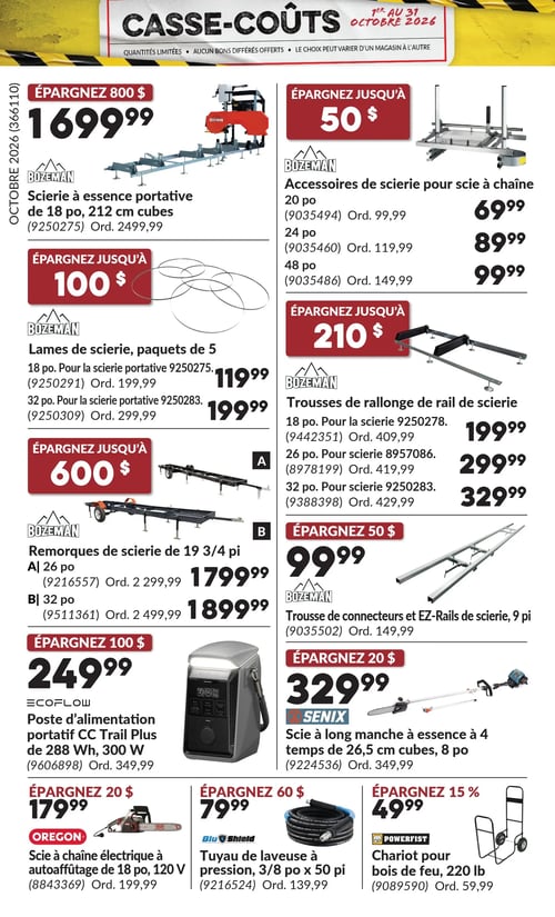 Circulaire Princess Auto - Casse-Coûts - Page 13