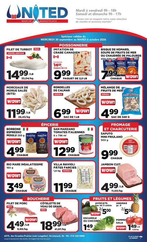 Circulaire United Supermarché - Page 1