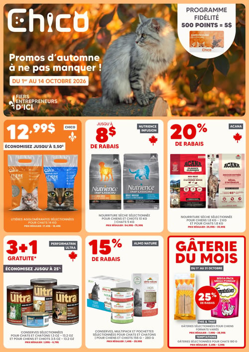 Circulaire Chico Boutique d'Animaux - Page 1