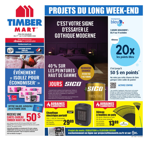 Circulaire Timber Mart - Page 1