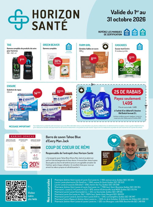 Circulaire Horizon Santé - Page 1