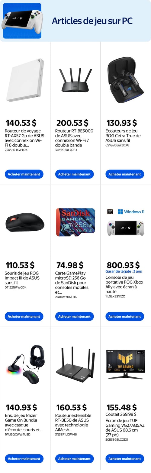 Circulaire Walmart - Livret Jeux Vidéo et Divertissement - Page 4