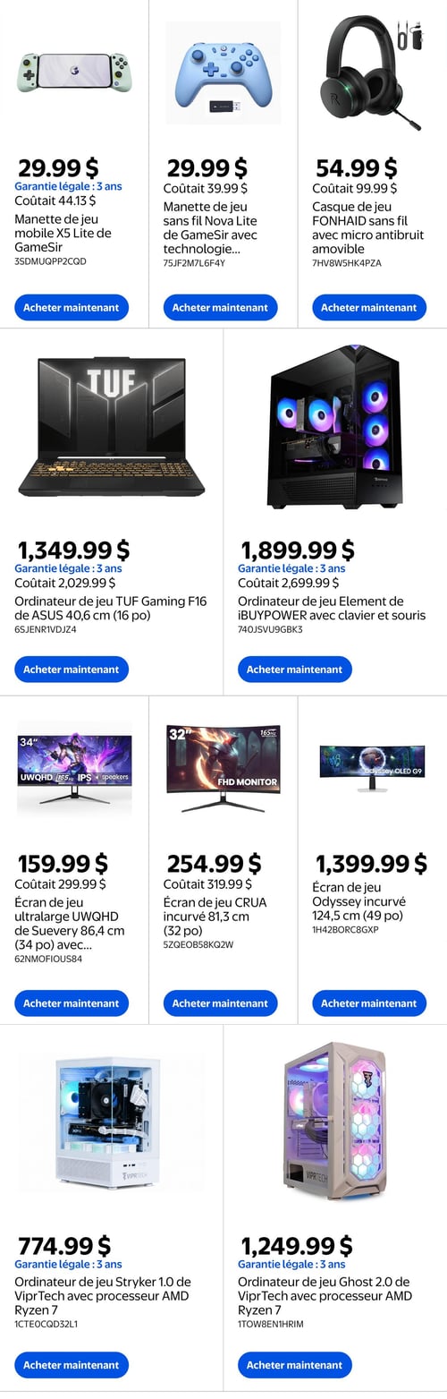 Circulaire Walmart - Livret Jeux Vidéo et Divertissement - Page 5