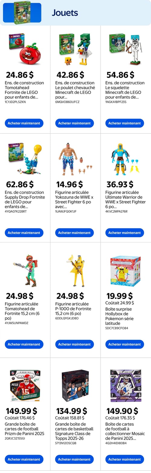 Circulaire Walmart - Livret Jeux Vidéo et Divertissement - Page 8
