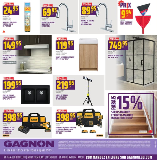 Circulaire GAGNON - La Grande Quincaillerie - Page 3