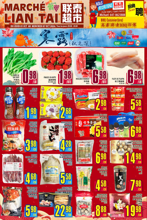 Circulaire Marché LianTai - Page 1