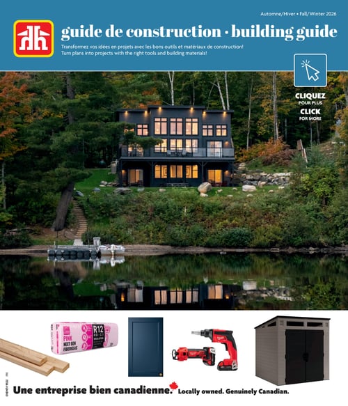 Circulaire Home Hardware - Guide de construction - Page 1