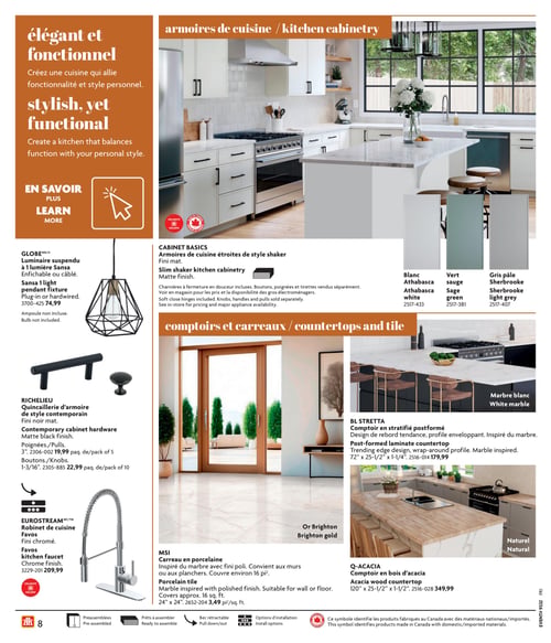 Circulaire Home Hardware - Guide de construction - Page 8