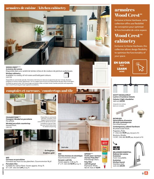 Circulaire Home Hardware - Guide de construction - Page 9