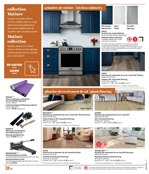 Circulaire Home Hardware - Guide de construction - Page 10