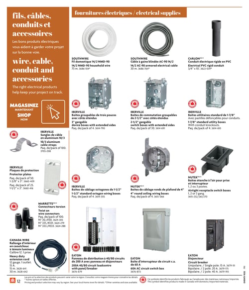 Circulaire Home Hardware - Guide de construction - Page 12